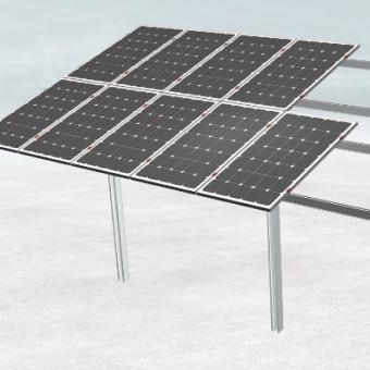 قطب زمینی تولید کننده سیستم نصب خورشیدی