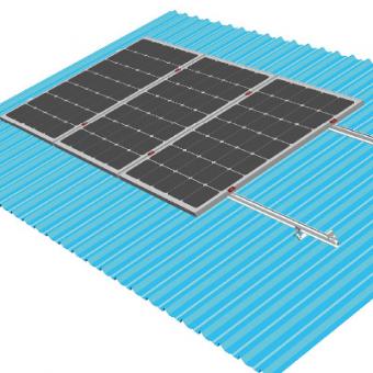 نصب خورشیدی سقف فلزی T-Hook عمده فروشی