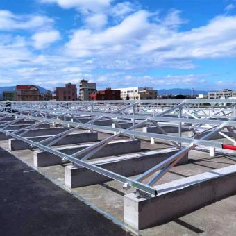 سازنده براکت های خورشیدی سقف بالاست