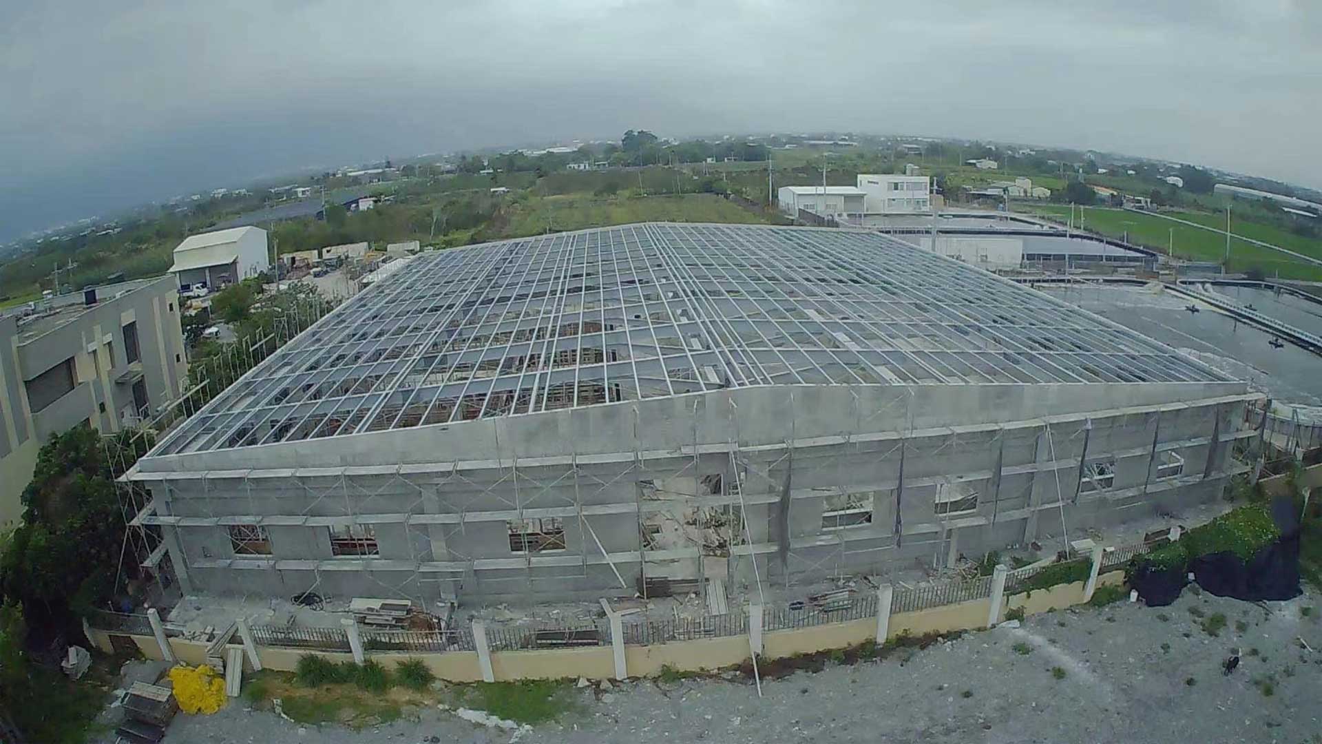 پروژه خورشیدی همزیستی برق ماهیگیری داخلی Huge Energy