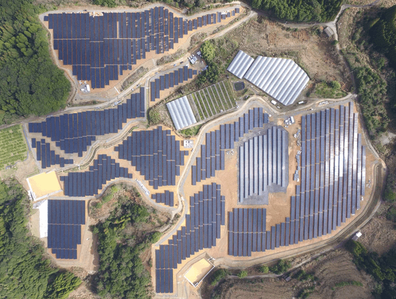 نصب کامل کاگوشیما 7.5 مگاوات نیروگاه خورشیدی