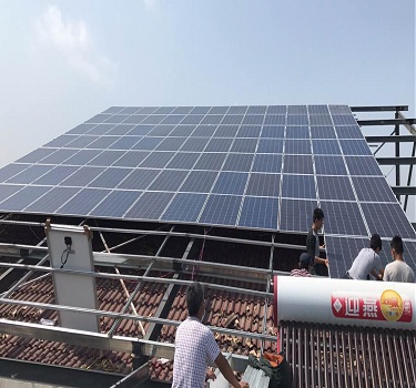 جیانگ سو سوقیان 50 کیلو وات نیروگاه فتوولتائیک پشت بام