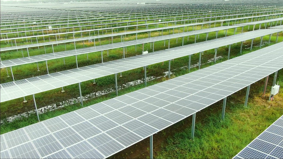 سیستم نصب خورشیدی زمینی از فولاد کربنی گالوانیزه گرم