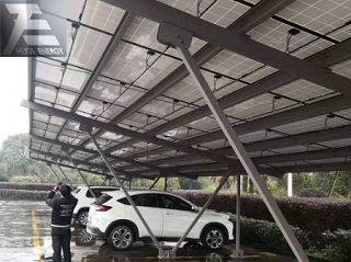 سیستم نصب خورشیدی carport